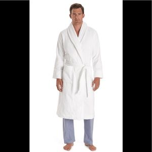 Brooks Brothers Supima® Robe
 Men’s White Velour